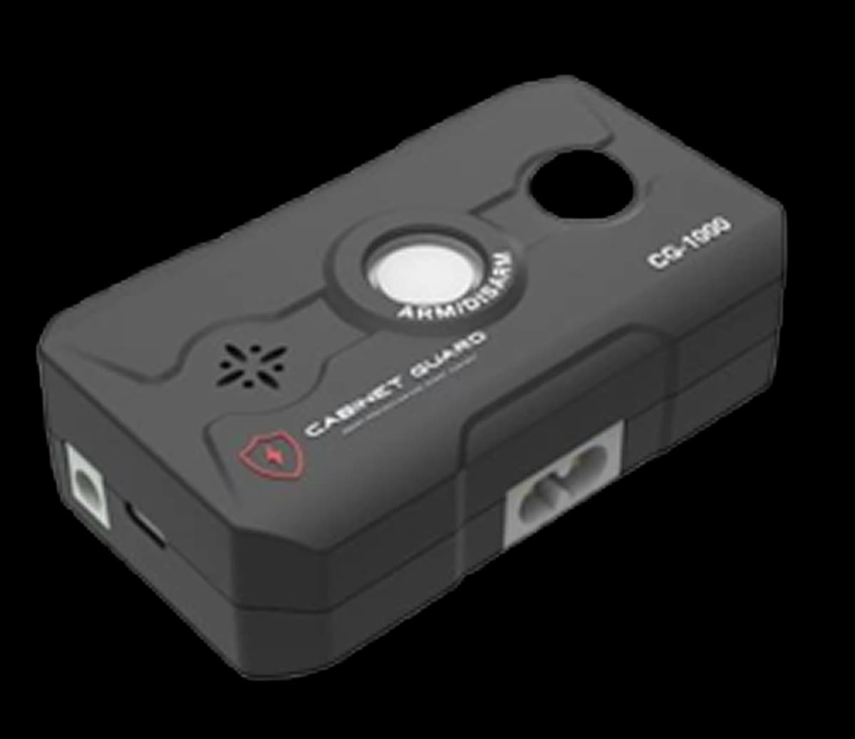 CG-1000 cabinet alarm with 100+ dB siren for instant tamper deterrence